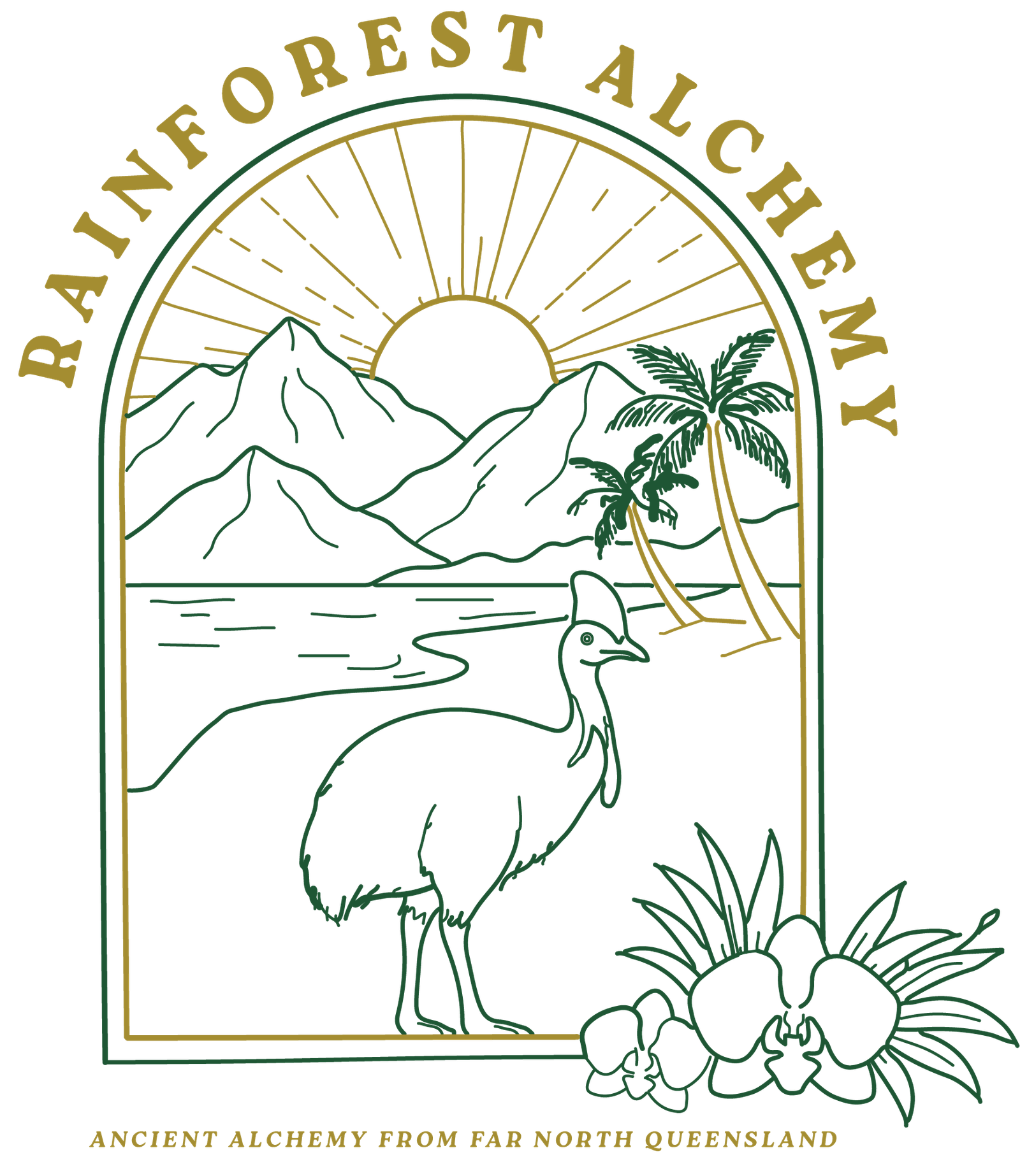 Rainforest Alchemy Logo