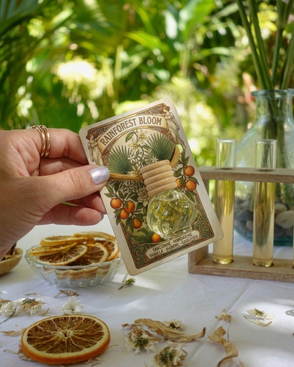Rainforest Bloom Car Diffuser