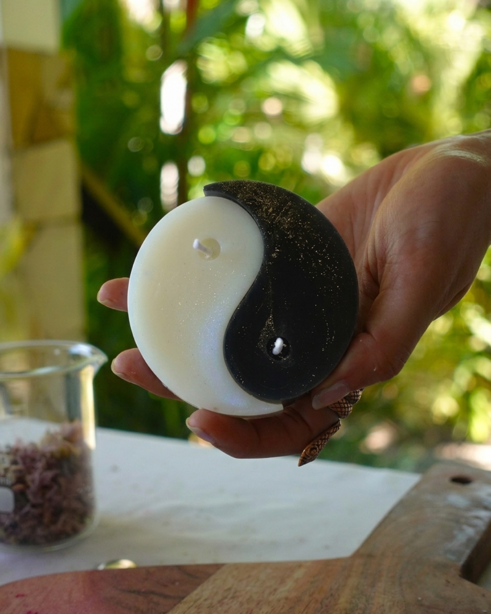Yin & Yang Candle
