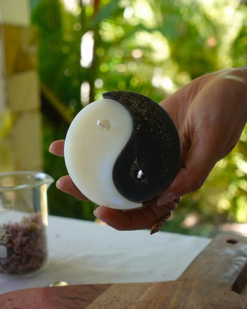 Yin & Yang Candle