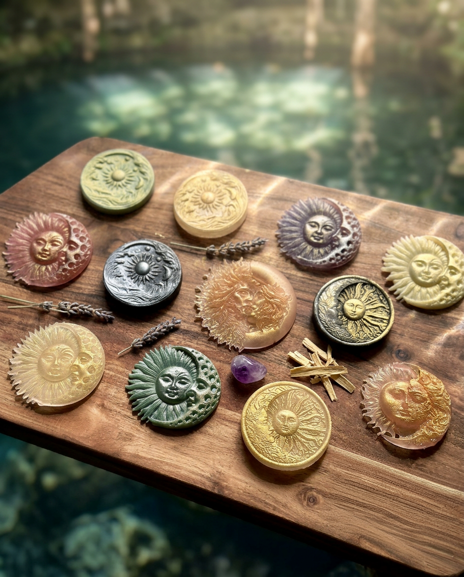 Soap in running water